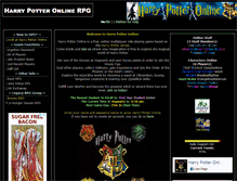 Tablet Screenshot of harrypotter-onlinerpg.com